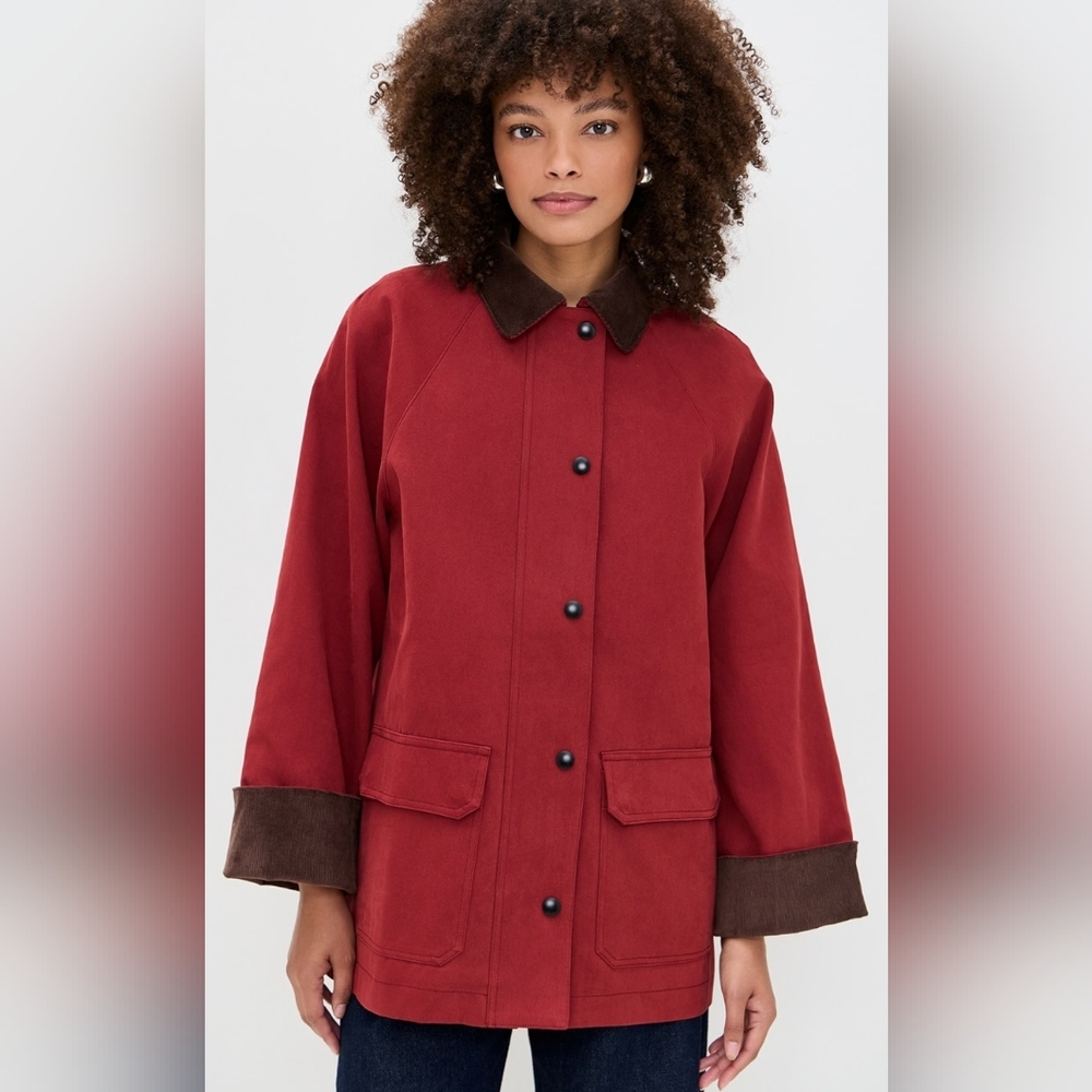 NWOT Moon River Barn Jacket Chore Cabin XS Anthropologie UA Urban Outfitters